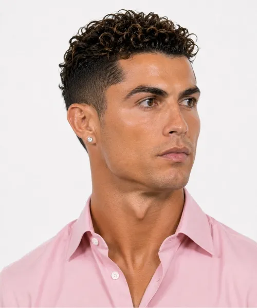 Cristiano Ronaldo Curly Hair: Natural Texture with Modern Style