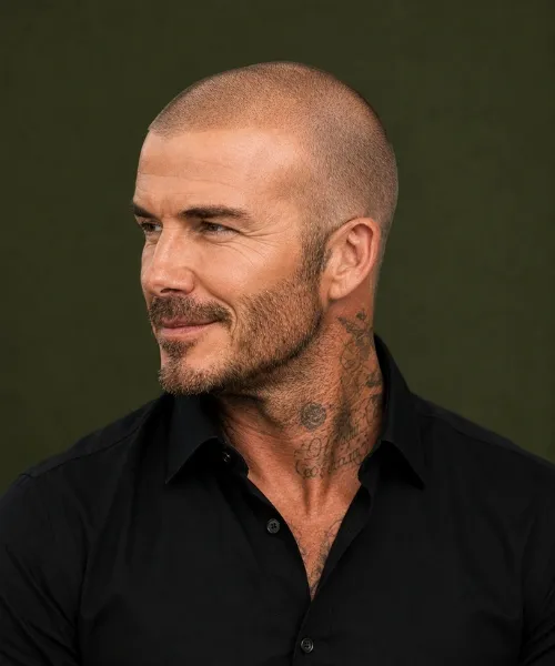 David Beckham Shaved Hair: Clean, Sharp, and Timeless