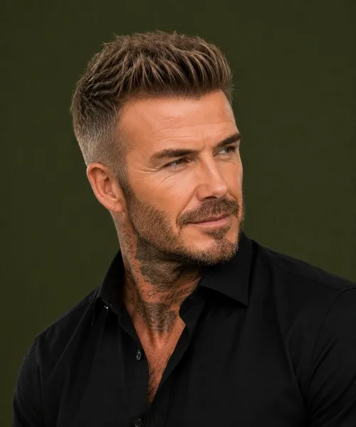 David Beckham Short Hair: The Ultimate Everyday Hairstyle