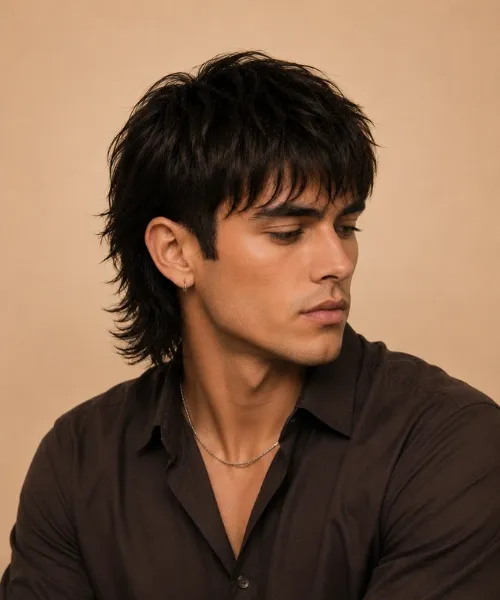 Modern Mullet With Straight Hair for Everyday Style