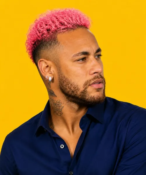 Neymar Jr Pink Hair: A Fearless Fashion Statement
