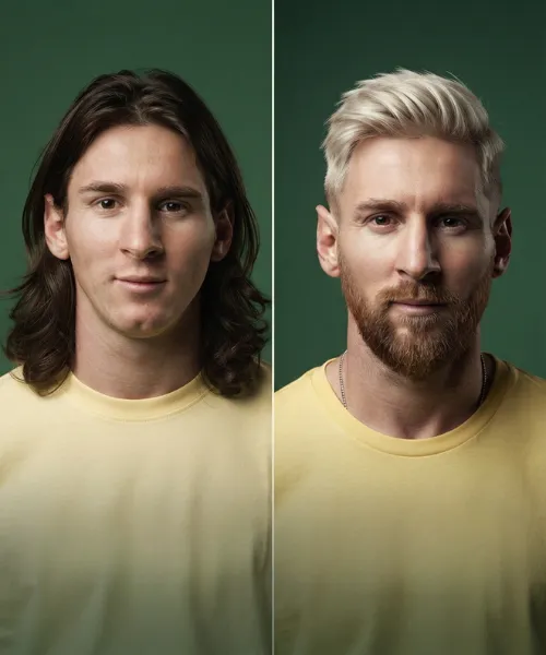 Lionel Messi Hair Evolution: From Long Locks to Iconic Blonde Styles