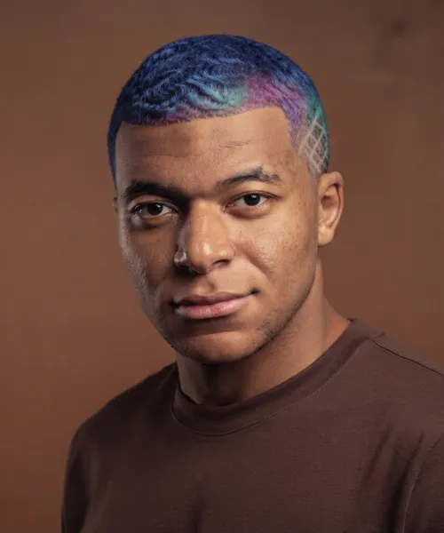 Mbappe Dyed Hair: Experimenting with Modern Hair Colors