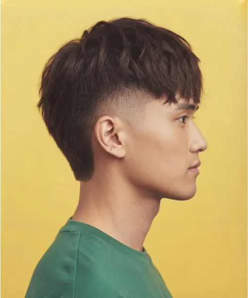 The Asian Men Modern Mullet Hairs