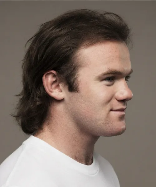 Long Hair Wayne Rooney Hair: His Early Football Look