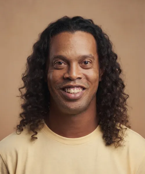 Ronaldinho Hair Down: A Relaxed and Natural Look