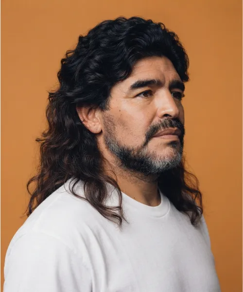 Maradona Long Hair: The Classic Football Icon Look