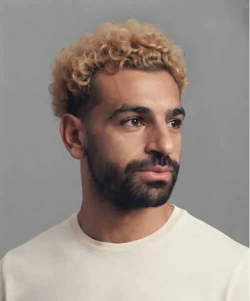 Mohamed Salah Blonde Hair: A Different Color Choice