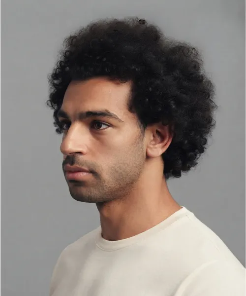 Mohamed Salah Hair Line: A Clean and Defined Finish