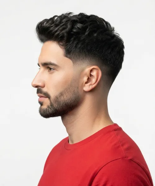Blowout Taper Fade Hairs