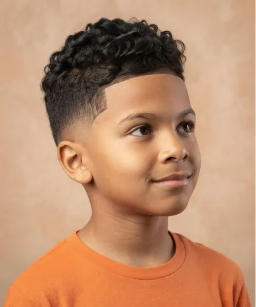 Classic Burst Fade Hairdesign